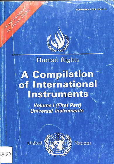 A compilation of international instrument 