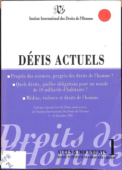 Defis actuels