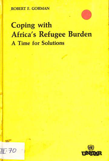 Coping with Africa’s refugee burden: A time for solutions