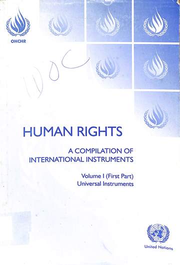 A compilation of international instruments : volume I (second part) : universal instruments