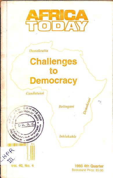 Challenges to democracy