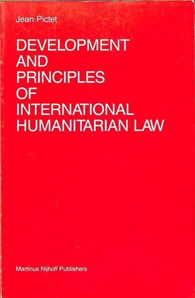 Development and principles of international humanitarian law