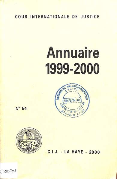 Annuaire 1999-2000