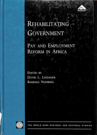Rehabilitating government : pay and employment reform in Africa