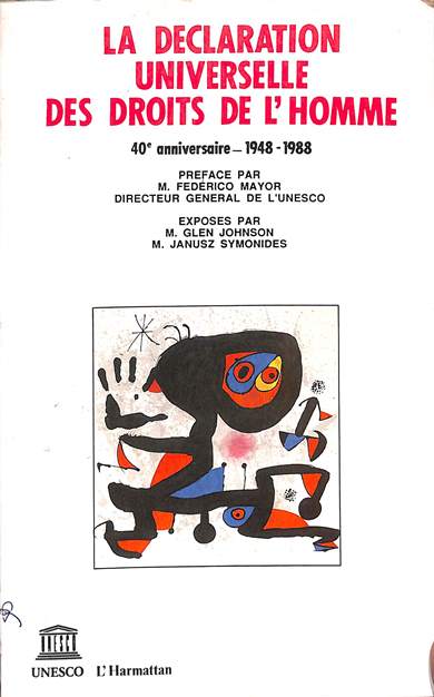 La declaration universelle des droits de l'homme