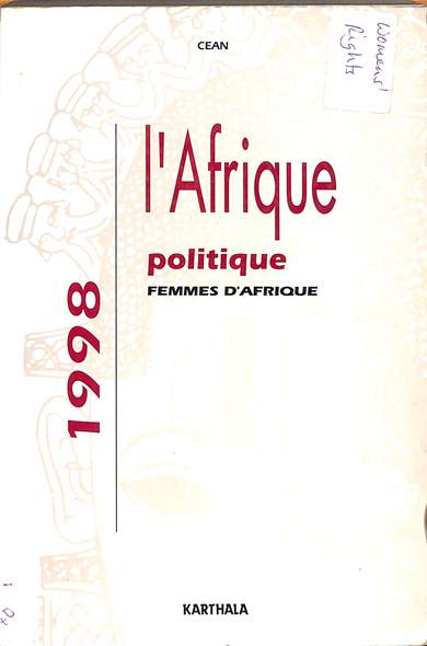 L' afrique politique 1998: Femmes d'Afrique
